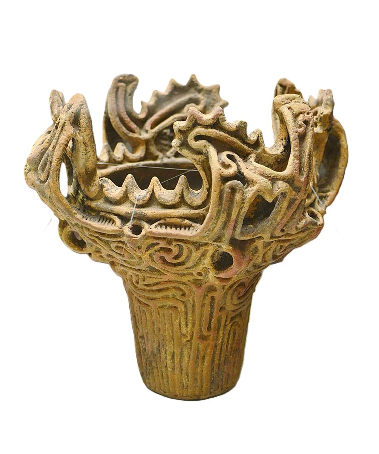 希少品 縄文土器 青森出土品 古美術 絵はがき〈重文 遮光器土偶〉青森 