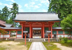 天日槍伝説の中心となった出石神社（Wikipedia）