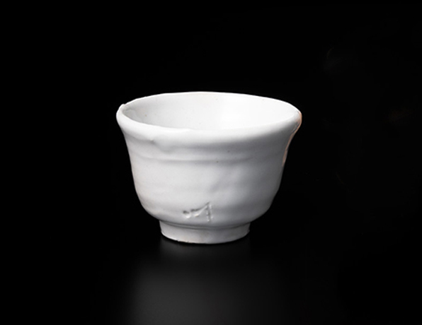 辻清明-慶州土白磁盃