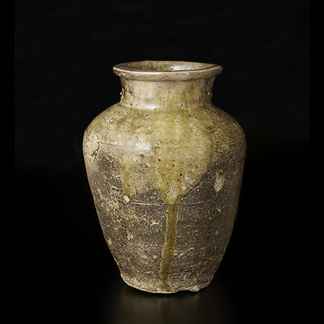 常滑平安三筋壷23.5kakeru-17.6